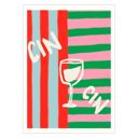 20 x 28 inches Engberg Studio - Cin Cin  Poster without frame