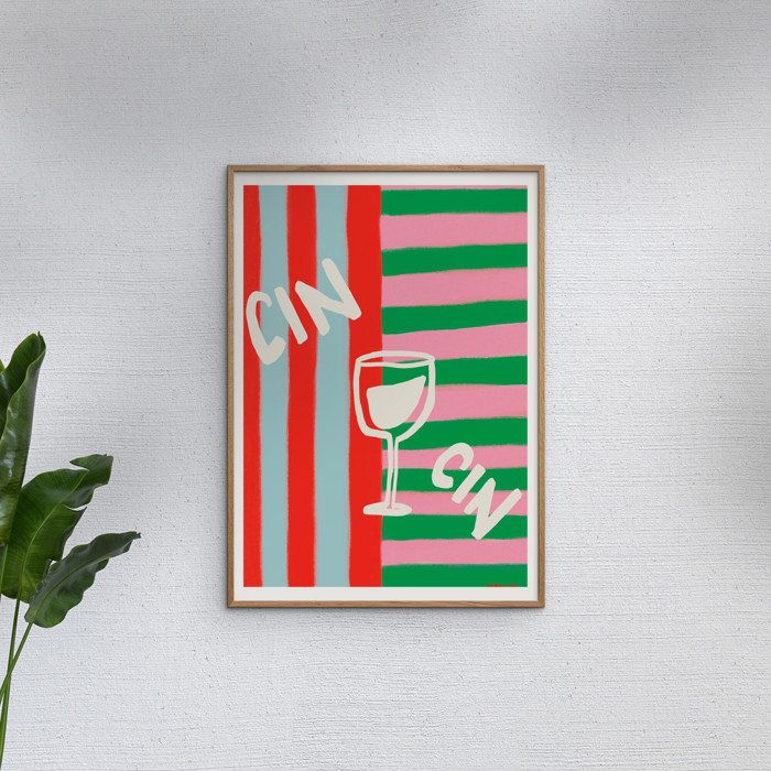 Engberg Studio - Cin Cin  Poster without frame