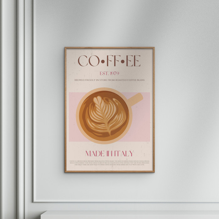 Nazma Khokhar - Coffee  Poster without frame