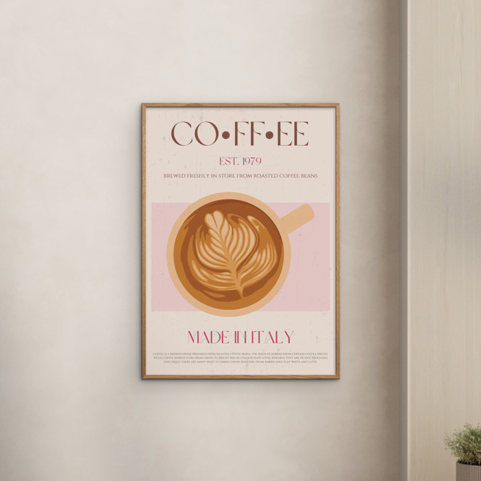 Nazma Khokhar - Coffee  Poster without frame