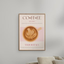 30 x 40 inches Nazma Khokhar - Coffee  Poster without frame