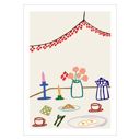 12 x 16 inches Engberg Studio - Danish Birthdays  Poster  without frame
