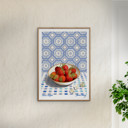 20 x 28 inches Emma Forsberg - Danish Delights Blue  Poster  without frame