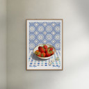 30 x 40 inches Emma Forsberg - Danish Delights Blue  Poster  without frame