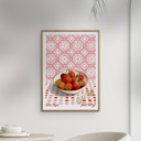 20 x 28 inches Emma Forsberg - Danish Delights Pink  Poster  without frame