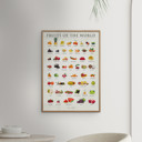 30 x 40 inches Simon Holst - Fruits of the world  Poster  without frame