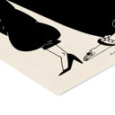 12 x 16 inches Martin Jørgensen - Gum woman  Poster  without frame