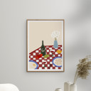 12 x 16 inches Engberg Studio - Italian Dinner  Poster  without frame