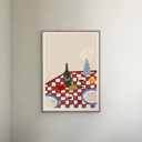 20 x 28 inches Engberg Studio - Italian Dinner  Poster  without frame