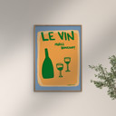  Engberg Studio - Le Vin, Merci!  Poster  without frame