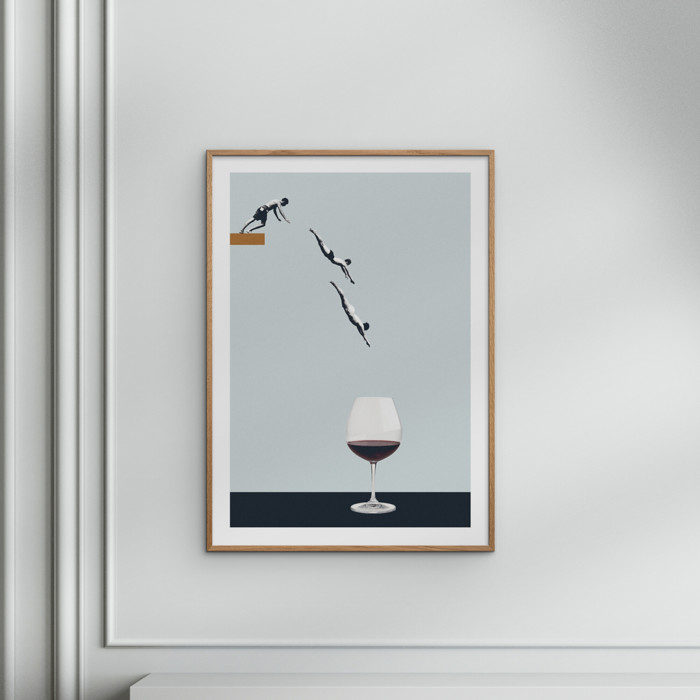 PSTR Studio - Maarten Léon - Your best friends forget you get old  Poster  without frame