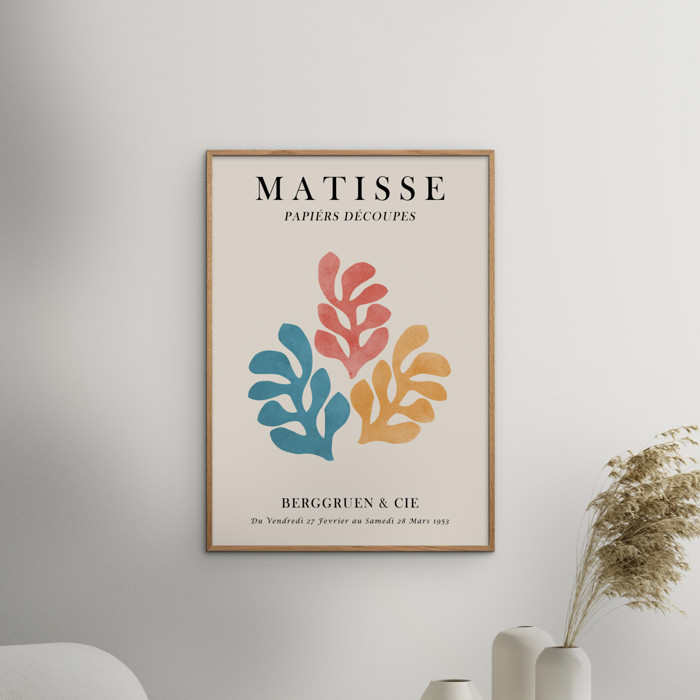 Vitor Costa - Matisse floral Poster 3  Poster  without frame