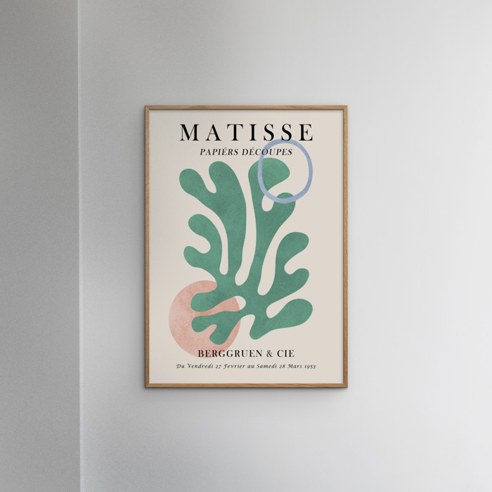 Vitor Costa - Matisse floral Poster 6  Poster  without frame