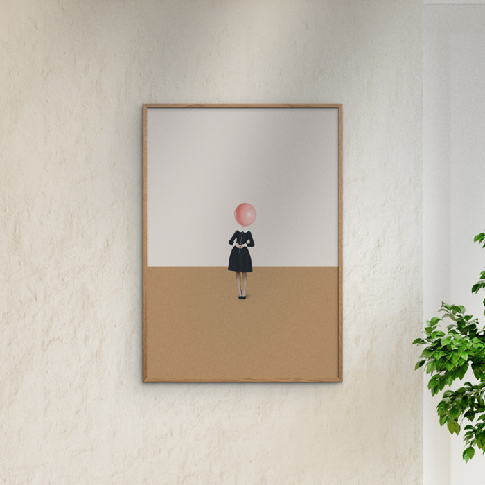 Leon Maarten - Obvious imperfections  Poster  without frame