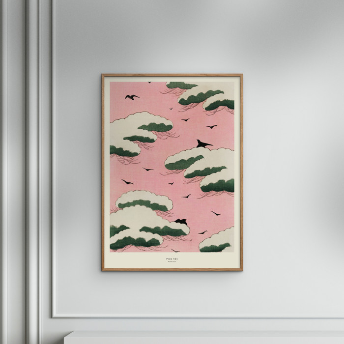 A.P. Atelier - Pink Sky  Poster  without frame