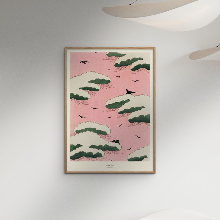 A.P. Atelier - Pink Sky  Poster  without frame