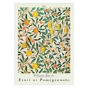 12 x 16 inches William Morris - Pomegranate  Poster  without frame