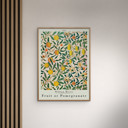 20 x 28 inches William Morris - Pomegranate  Poster  without frame