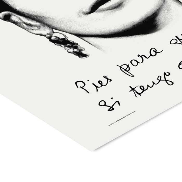 Frida Kahlo - Quote  Poster  without frame