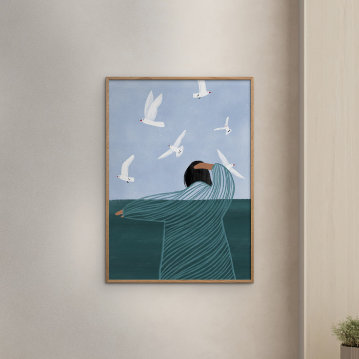 Bea Muller - Seaside  Poster  without frame