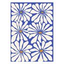 12 x 16 inches Miho Art Studio - Sunny Floral Blue  Poster  without frame