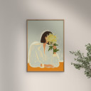 20 x 28 inches Arty Guava - The Crysanthemum  Poster  without frame