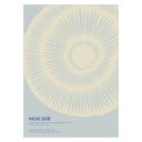 12 x 16 inches VICKI ZOÉ - The Uniqueness of you - Light Blue Cream  Poster  without frame