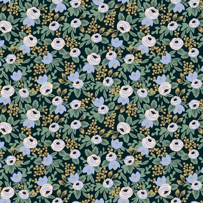 Rose Floral Quilting Cotton Fabric by Rifle Paper Co, 100% Cotton - 1/2 Yard