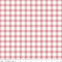  Pink Plaid Quilting Cotton Fabric by Riley Blake, 100% Cotton - 1/2 Yard