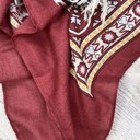 One Size Fits Most Burgundy Morocco Tassels Kimono / Kimonos boho chic Cover-up