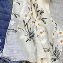Ivory Daisy Embroidered Kimono / Kimonos Lightweight spring summer cardigan