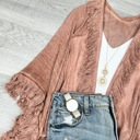 One Size Fits Most Roseclay Tulum Boho Kimono Cardigan