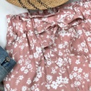 Small Mauve Amanda Floral shorts