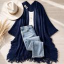  Kayla Cozy Bohemian Ruana
