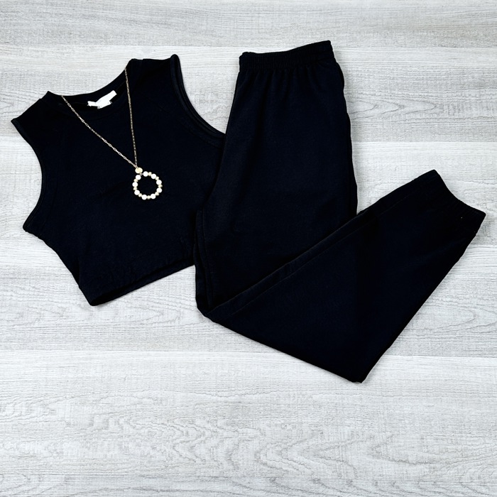 Julie French Terry Top Jogger 2 pice Set