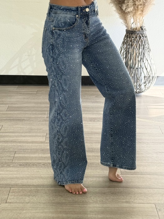 Viper Rhinestone Jeans