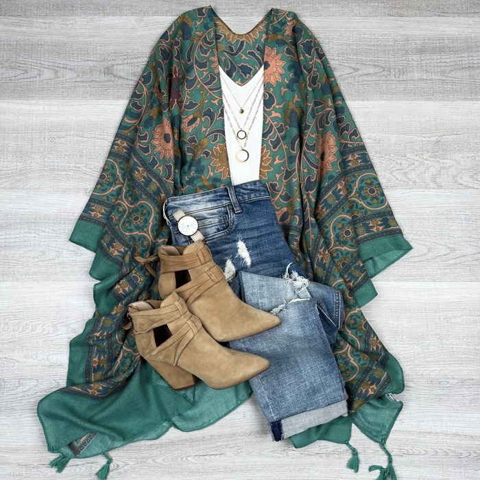 Morocco Tassels Kimono / Kimonos boho chic Cover-up