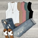 Staple Crewneck Ribbed Bodysuit