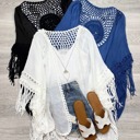  Medallion Boho Tassel Kimono / Kimonos boho chic Cover-up