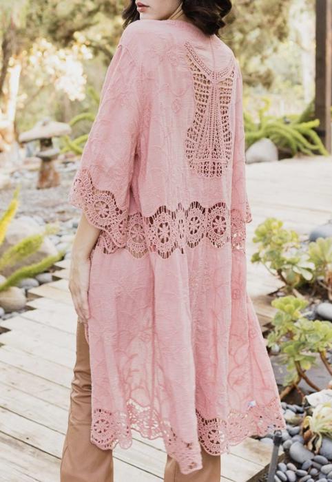 Kellie Embroidered Kimono / Kimonos boho chic Cover-up
