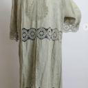 One Size Fits Most Taupe Kellie Embroidered Kimono / Kimonos boho chic Cover-up