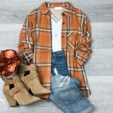 Large Pumpkin Alexa Long Sleeve Button Up