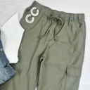 Large Olive Carolina Twill Cargo Pants 