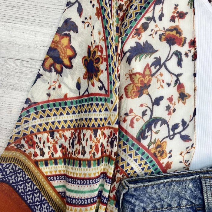 Bohemian Tassel kimono / Kimonos boho chic Cover-up