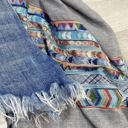 One Size Fits Most Grey Brandie Tassel Kimono / Kimonos boho chic Cover-up