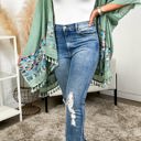 One Size Fits Most Sage Brandie Tassel Kimono / Kimonos boho chic Cover-up
