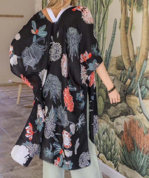 Brooke Floral Kimono / Kimonos boho chic Cover-up