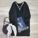  Crochet Netted Cardigan