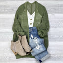  Crochet Netted Cardigan