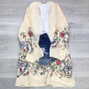  Long sleeve Embroidered Summer Cardigan kimono / Kimonos boho chic Cover-up